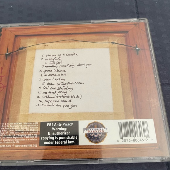 Mercyme “Coming up to Breathe” CD
Buy 2 Get 1 Free - Picture 3 of 3